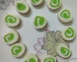 A picture of step 8 of Chhena Roll Piece.