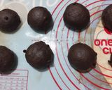 Foto langkah ke 4 dari resep Triple Dark Brownies Sourdough Bread.