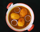 A picture of step 5 of Spicy Egg Curry.