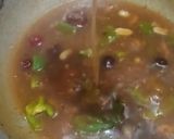 A picture of step 9 of Kung pao chicken.