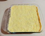 A picture of step 4 of Causa with Mackerel and Avocado.