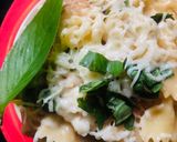 A picture of step 5 of White sauce pasta with multiple pasta.