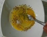 Foto langkah ke 2 dari resep Omelet Nasi (Pizza Telur).
