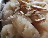 A picture of step 5 of Suji Halwa.