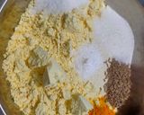 A picture of step 1 of Instant sooji dhokla.