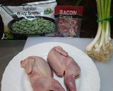Foto del paso 1 de la receta: Codornices rellenas de verduras