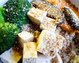 Φωτογραφία βήματος 8 της συνταγής Ρύζι à la Japonaise, Tofu, Shiitake, Kombu, Mπροκολο, Γλυκοπατάτα, Τζίντζερ Πίκλα, Gomasio και Shoyu