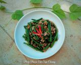 Foto langkah ke 4 dari resep Baby Buncis Cah Sapi Cincang.