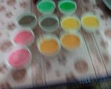 Foto langkah ke 5 dari resep Puding mini rainbow dome polkadot #BikinBareng.
