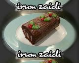 A picture of step 2 of 🎄❄⛄🍩🎂🍫Yule Log or chocolate log 🍫🎂🍩 ⛄❄🎄.