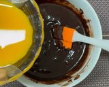 A picture of step 6 of Knam’s Sacher Semifreddo Cake.