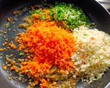 A picture of step 2 of Harabhara Kebab.