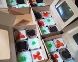 Foto langkah ke 3 dari resep Puding Hampers.