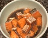 縮時醬燒鮭魚的食譜步驟1照片