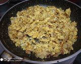 A picture of step 3 of Egg Bhurji.