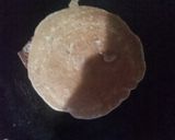 A picture of step 3 of Banana pancakes.