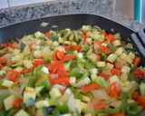 Foto del paso 5 de la receta Arroz cremoso con verduras y mozzarella