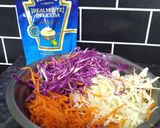 Foto del paso 3 de la receta: Asado americano a la barbacoa con boniato al horno y coleslaw