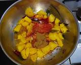 BOILED POTATO CURRY SERVED WITH KADHI, PURI, AND KHEER recipe step 5 photo