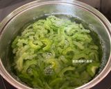 A picture of step 7 of Pickled Bitter Melon with Ume Plums.