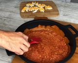 Murciai empanada, tonhallal,  paradicsommal  és tojással-inspiráció Alfonso Lopez konyhájából recept fázis 8 fotója