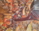 Foto del paso 4 de la receta: Arroz con venado y champiñones