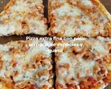 Foto del paso 15 de la receta Pizza Extra Fina con Pollo un Poco de Especias y Queso