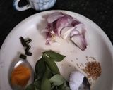 A picture of step 1 of Cabbage thoran(Kerala style).