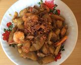 Foto langkah ke 4 dari resep Balado Udang Terong.