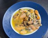 Foto del paso 7 de la receta Dorada con mejillones