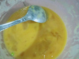 Bayam kuah telur