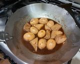 Foto langkah ke 3 dari resep Semur Telur Tahu Khas Betawi.