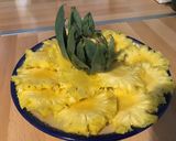 Une image de l'étape 6 de Ananas Victoria parfumé à la rose.