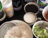Hình bước làm 1 của món Vegan brownies