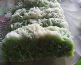 Foto langkah ke 7 dari resep Bolu pisang pandan keju (dikukus).