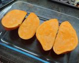 Töltött Édesburgonya recept fázis 1 fotója