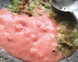 A picture of step 2 of Khatti turai.