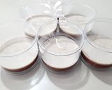 Foto langkah ke 5 dari resep Puding Coklat Fla Pisang.