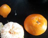 A picture of step 1 of Orange Custard Oreo dessert.