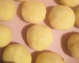 A picture of step 4 of Katlesi #Team contest #Mashed dishes #Mashy patty.