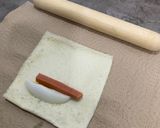 Foto langkah ke 2 dari resep Roti Gulung Sosis Mayo.