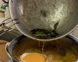 A picture of step 10 of Kerala Style Baingan Dal Curry.