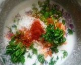 A picture of step 1 of Leftover rice mini uttapam.
