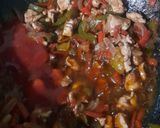 A picture of step 7 of Fried Schezwan Chicken Momos.