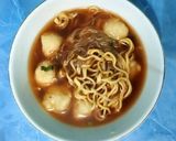 Foto langkah ke 12 dari resep Bakso Tahu Ayam.