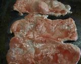 Foto del paso 1 de la receta: Bifes de res y bondiola de cerdo a la chapa