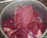 Foto langkah ke 1 dari resep Daging sapi bumbu kecap.