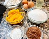 Foto del paso 1 de la receta: Pastel de calabaza y chocolate, “sin gluten”