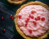 A picture of step 9 of Rose Gulkand Phirni Tarts.