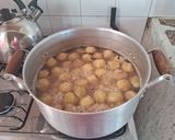Foto del paso 6 de la receta: Compotas de duraznos con arroz 🍑🍑🍚
